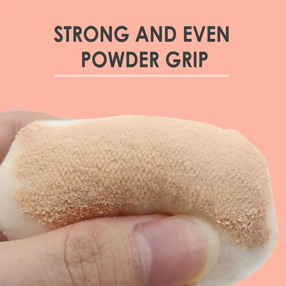 10pcs Powder Puff Triangle Pure Cotton Powder Puff Flours Women Makeup Sponge Cosmetics Soft Powder Puff Washable Lightweight