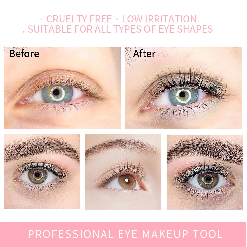 ICONSIGN 10 Pairs/Lot 0.8/Bag Sachet Lash Lift Kit Eyelash Perm Lotion 10 to 12 Minutes Lifting Eyelash Lashes Serum Eye Makeup