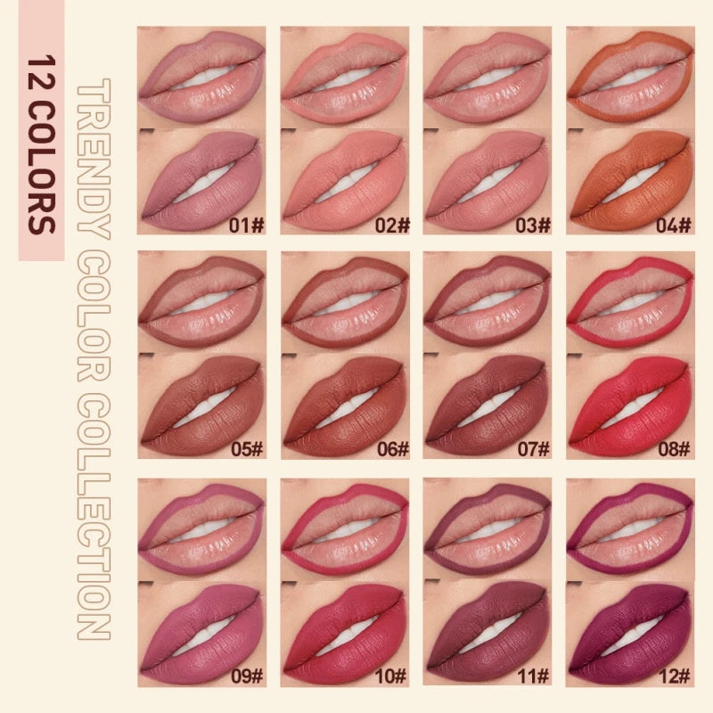 Matte Lipstick Pen Lasting Lip Liner Lip Pencil Waterproof Contour Lipliner Sexy Red Lip Tint Makeup Cosmetics For Women