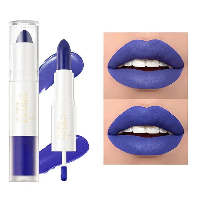 Sexy Matte Lipstick Sexy Long Lasting Velvet Matte Lip Gloss Velvet Rose Red blue purple blue black Lip Mud Lipstick lip Makeup