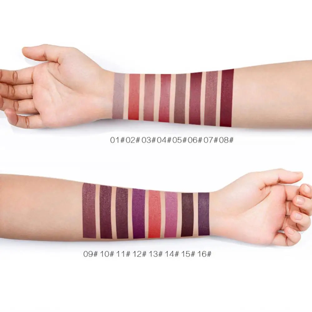 Lipstick Matte Long Lasting Cosmetics Waterproof Makeup Tool Makeup Vibrant Color Payoff All- Wear Best-selling Pencils Sexy