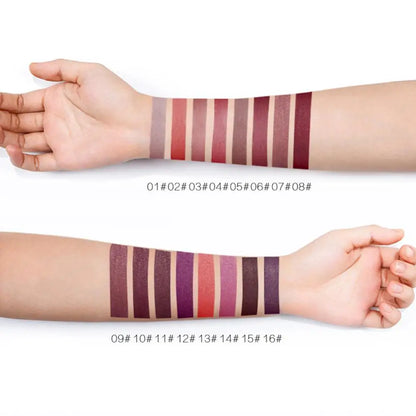 Lipstick Matte Long Lasting Cosmetics Waterproof Makeup Tool Makeup Vibrant Color Payoff All- Wear Best-selling Pencils Sexy
