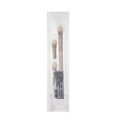 Soft Eye Smudge Brush Set Portable Sponge Head Easy To Color Makeup Tools Eye Shadow Brush Eyes Cosmetics Tools Accessories