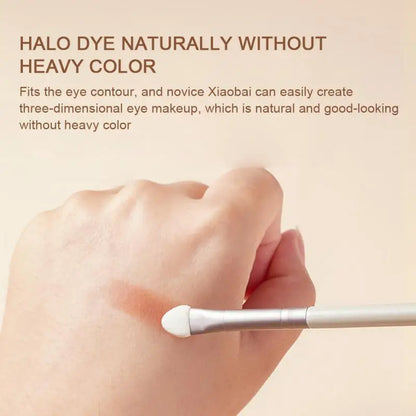 Soft Eye Smudge Brush Set Portable Sponge Head Easy To Color Makeup Tools Eye Shadow Brush Eyes Cosmetics Tools Accessories