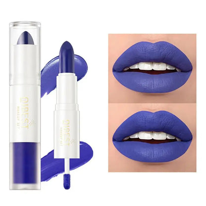 Sexy Matte Lipstick Sexy Long Lasting Velvet Matte Lip Gloss Velvet Rose Red blue purple blue black Lip Mud Lipstick lip Makeup