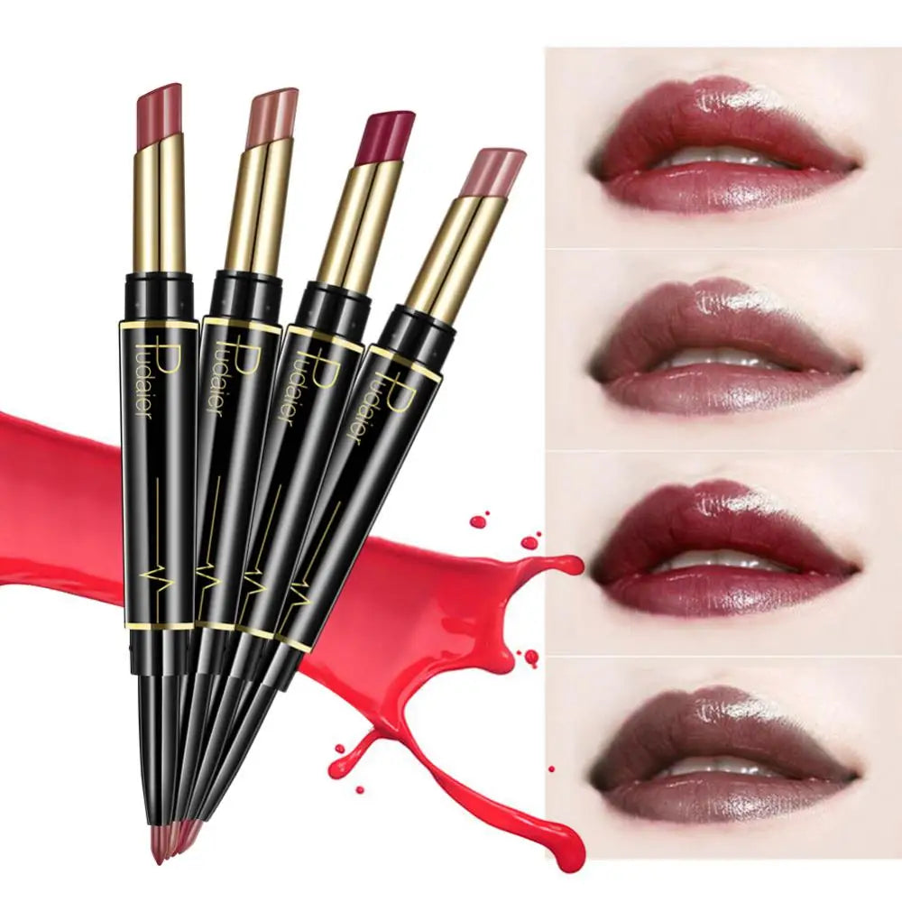 Lipstick Matte Long Lasting Cosmetics Waterproof Makeup Tool Makeup Vibrant Color Payoff All- Wear Best-selling Pencils Sexy