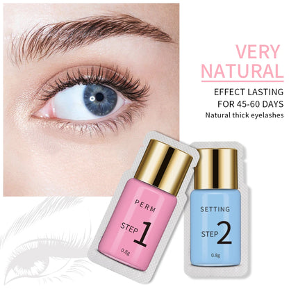 ICONSIGN 10 Pairs/Lot 0.8/Bag Sachet Lash Lift Kit Eyelash Perm Lotion 10 to 12 Minutes Lifting Eyelash Lashes Serum Eye Makeup