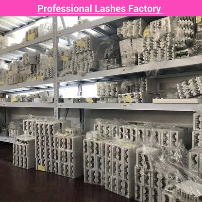 Free Shipping 5 Pairs Bulk Wholesale Fake Eyelashes Messy Fluffy Mink Lashes Natural 22-25MM Magnetic Eyelashes Makeup